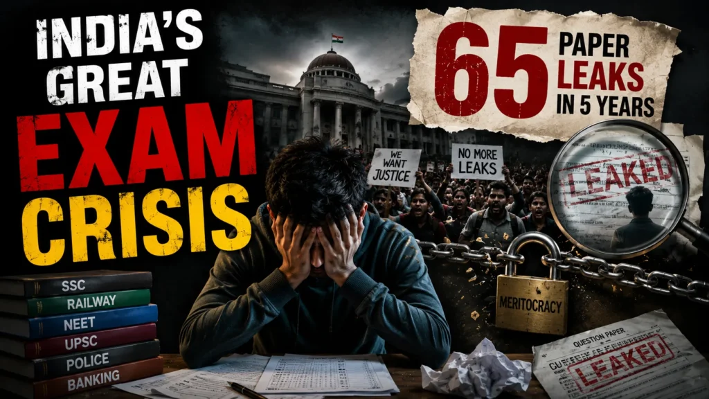 India’s Great Exam Crisis: How 65 Paper Leaks in 5 Years Are Breaking a Nation’s Meritocracy