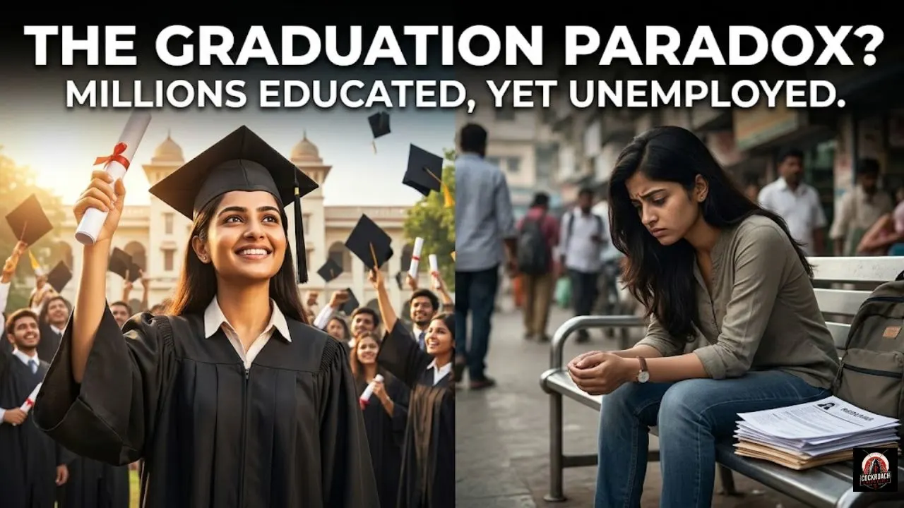 The Great Indian Education Paradox: Why Millions of Hard-Working Students Remain Unemployed