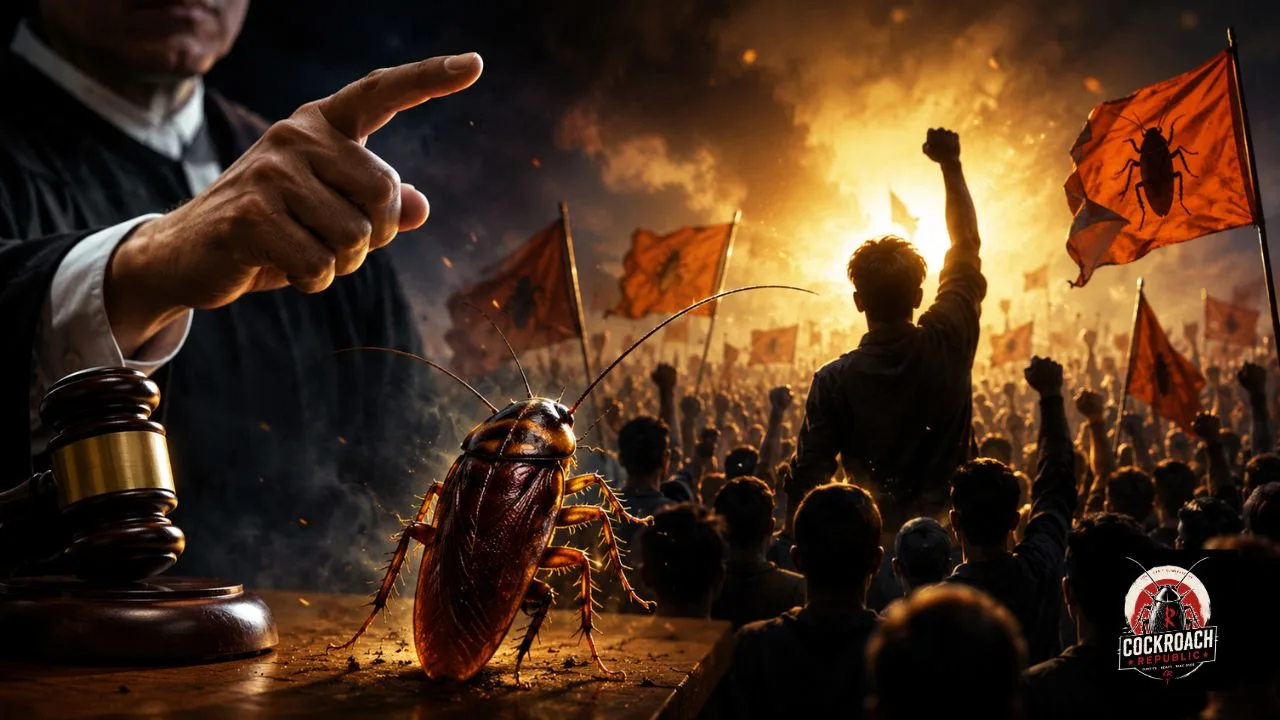 Cockroach Janta Party: How a Courtroom Remark Ignited a 22-Million-Strong Youth Rebellion
