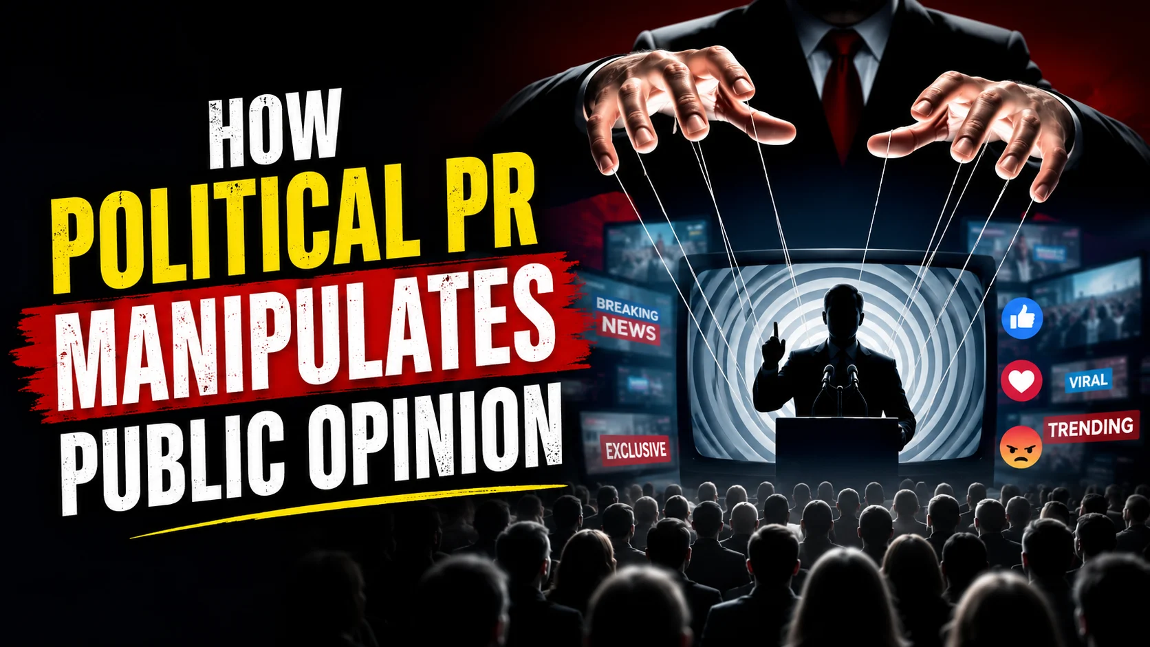 How Political PR Manipulates Public Opinion