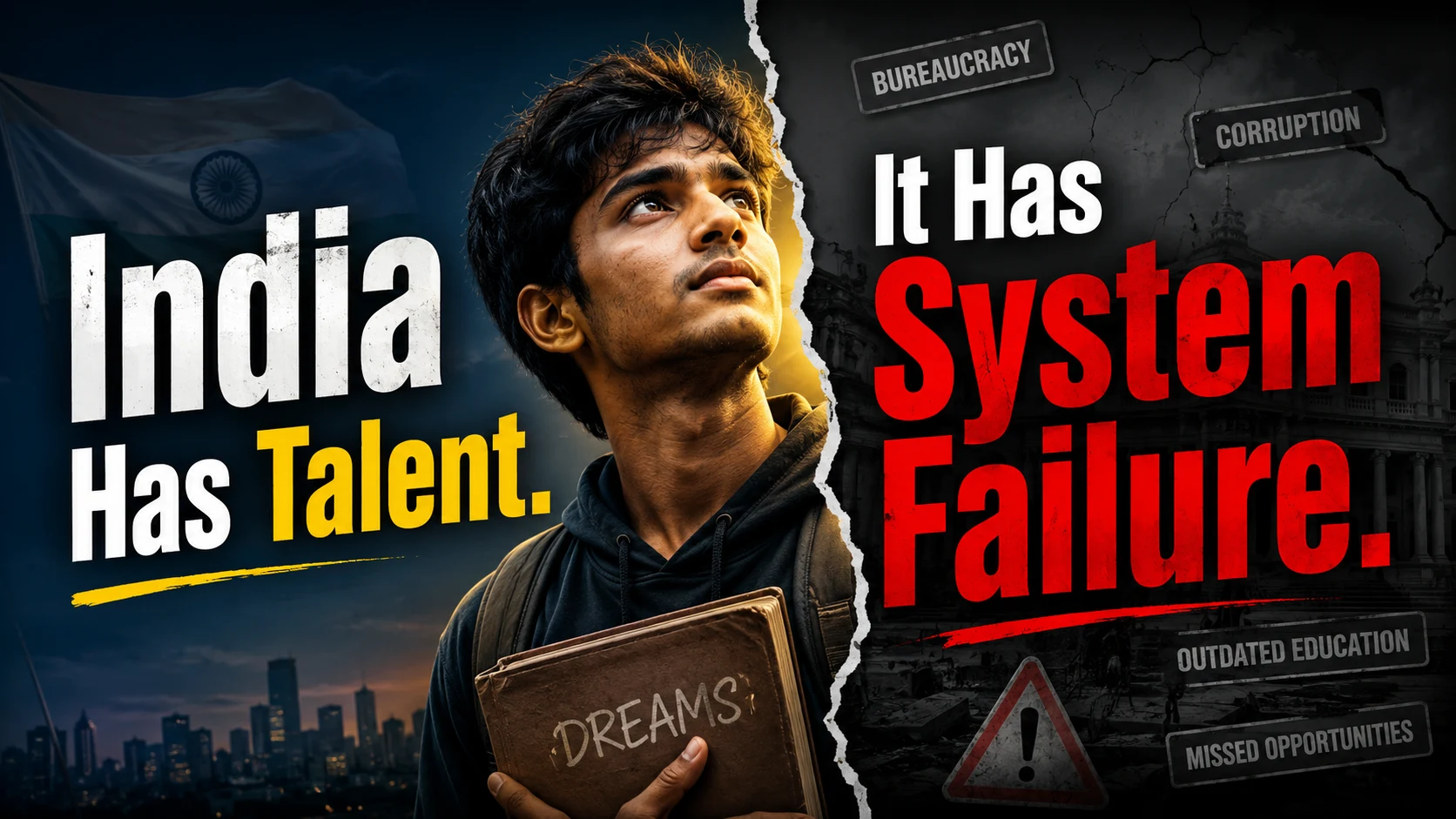 “India Has Talent. It Has System Failure.”