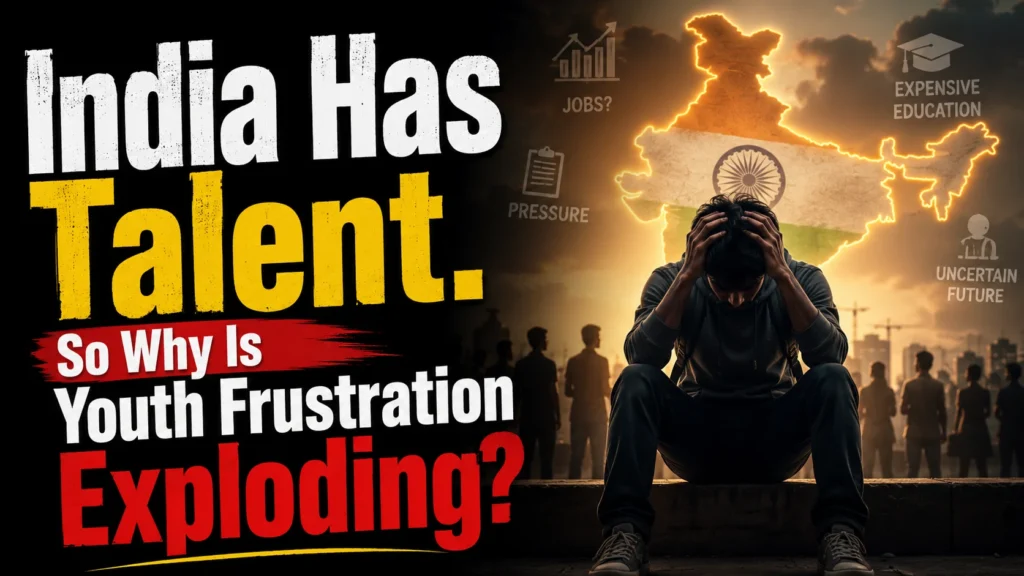 India Has Talent. So Why Is Youth Frustration Exploding?