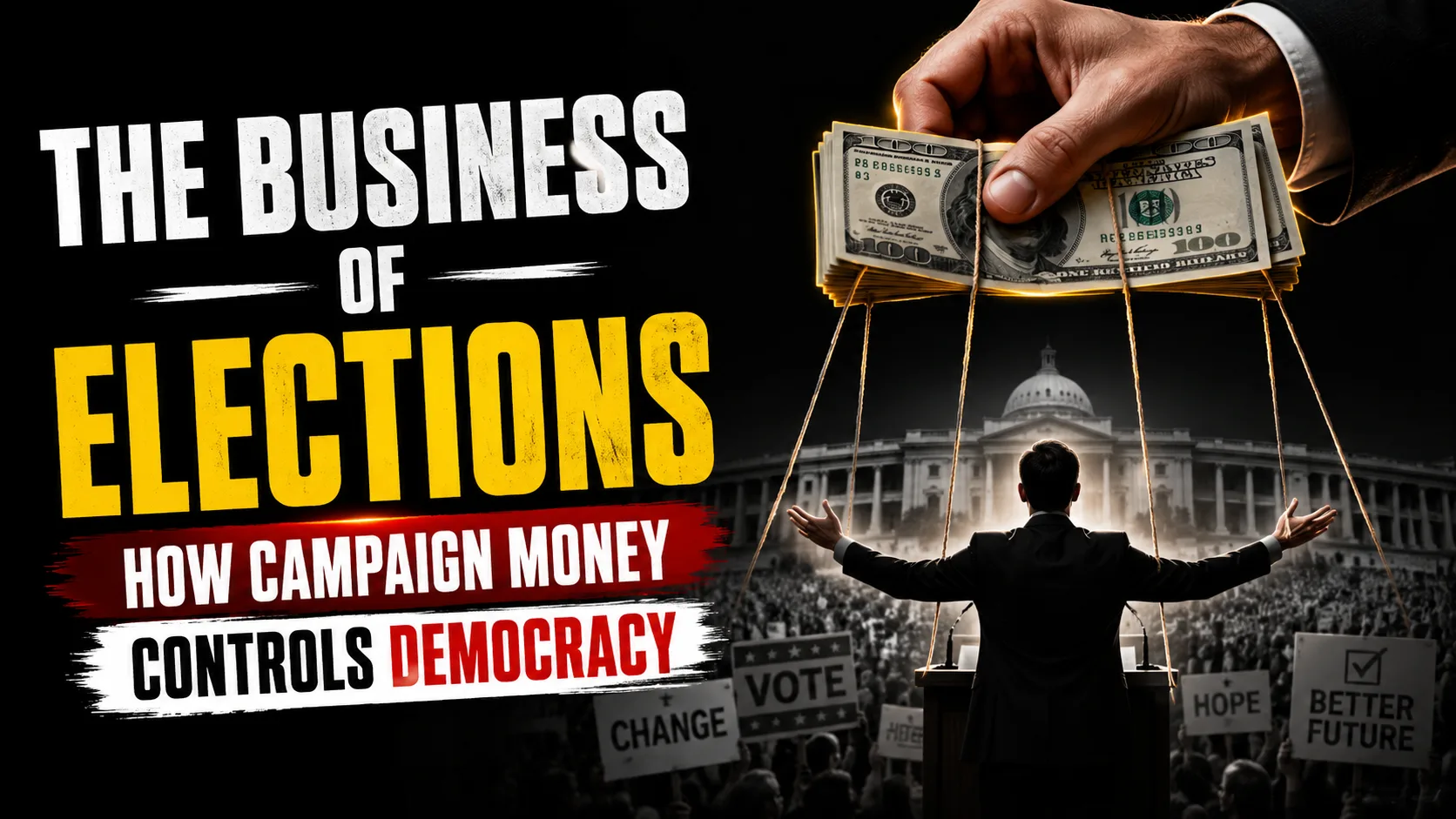 The Business of Elections: How Campaign Money Controls Democracy
