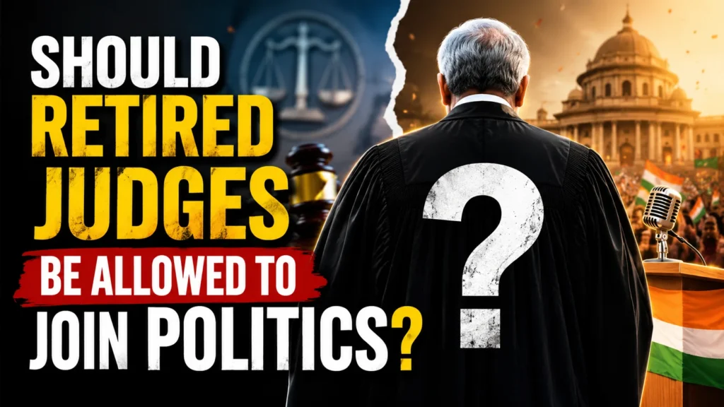 Should Retired Judges Be Allowed to Join Politics?