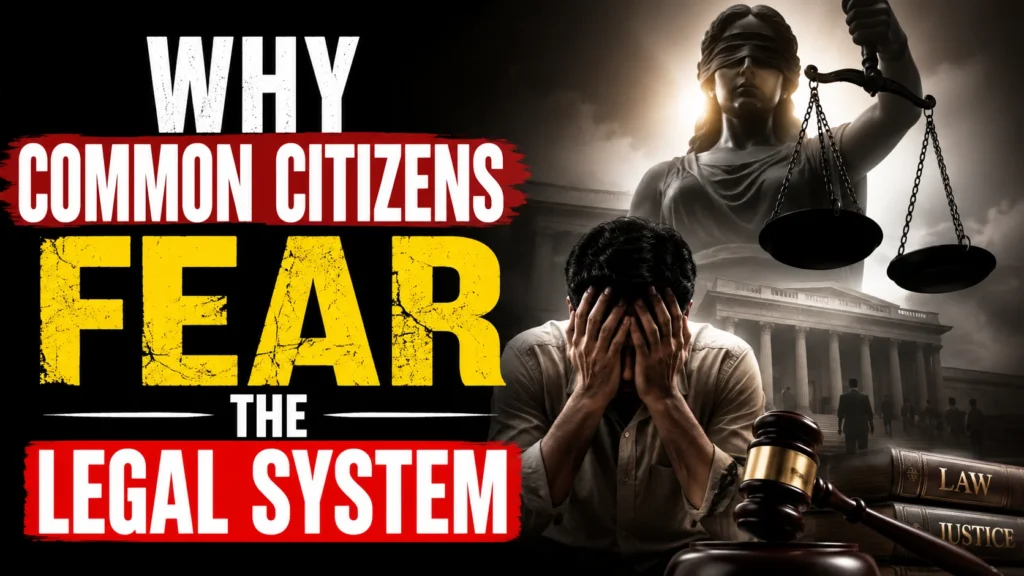 Why Common Citizens Fear the Legal System