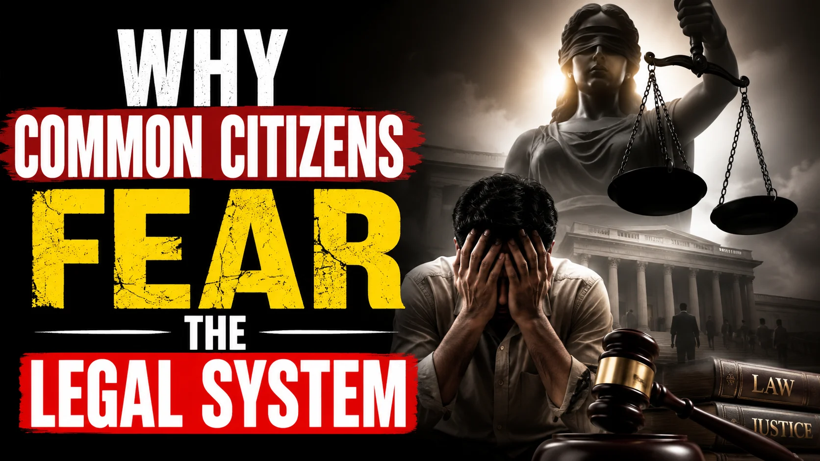 Why Common Citizens Fear the Legal System