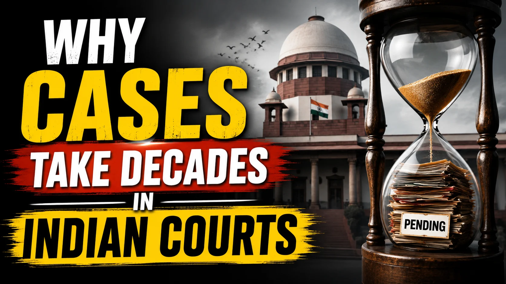 Why Cases Take Decades in Indian Courts