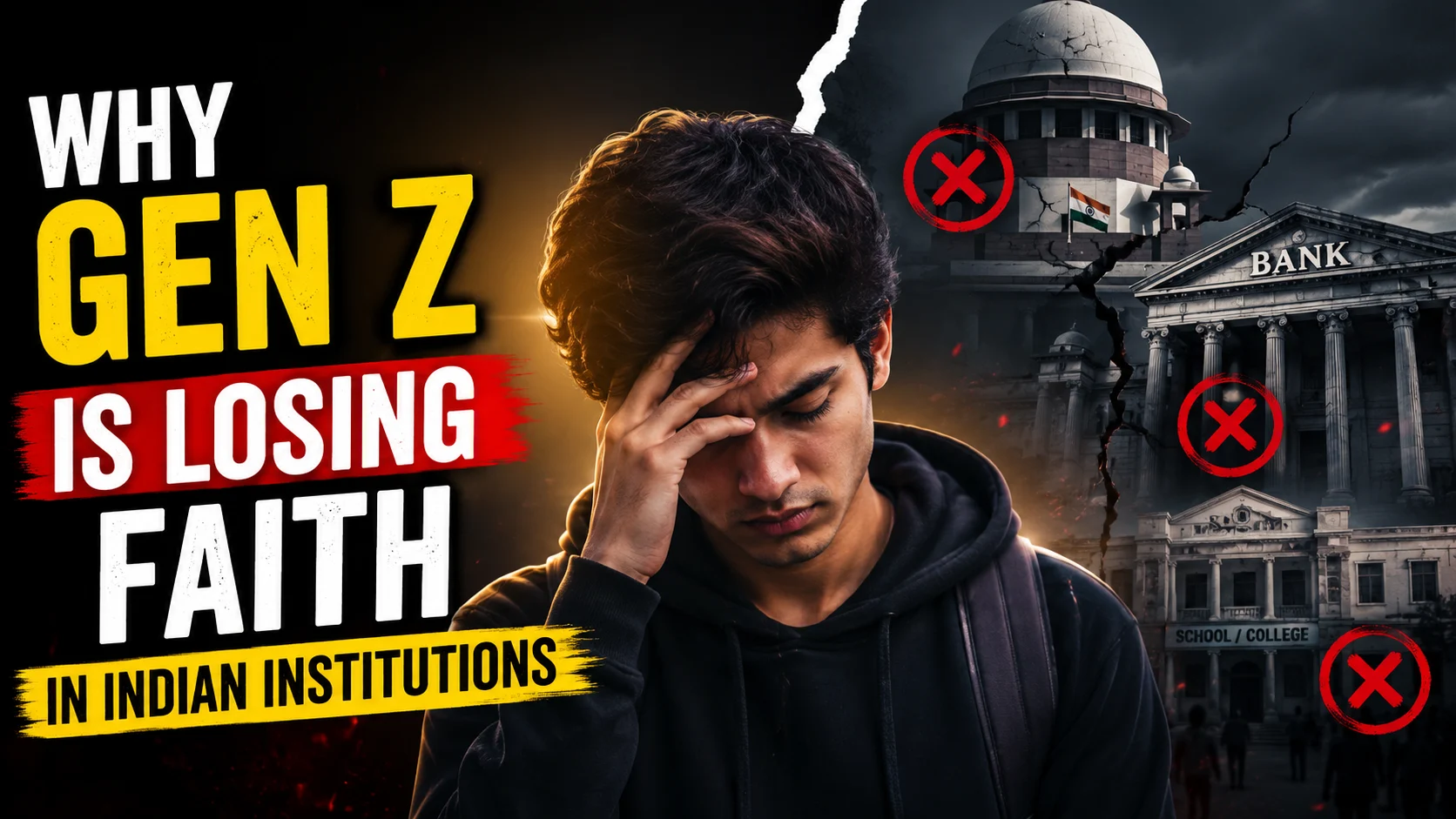 Why Gen Z Is Losing Faith in Indian Institutions