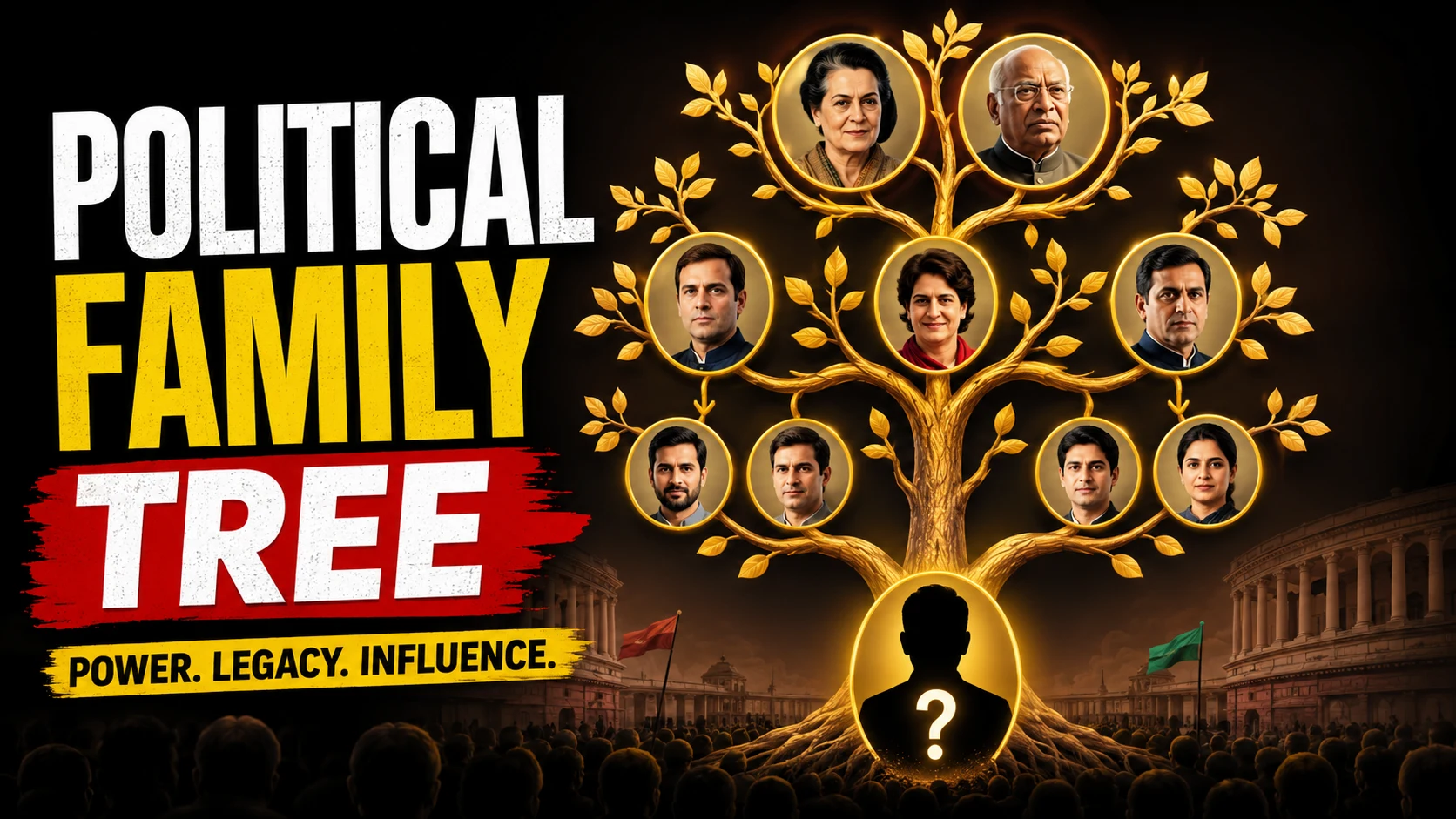 political family tree graphics